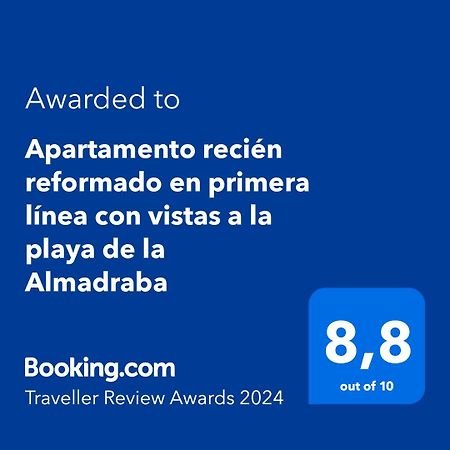 Apartamento Recien Reformado En Primera Linea Con Vistas A La Playa De La Almadraba Benicàssim Buitenkant foto